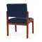 Lesro Lenox Armless Guest Chair, 22.5 in W 26 in L 31.5 in H LW1102 - alternate 3